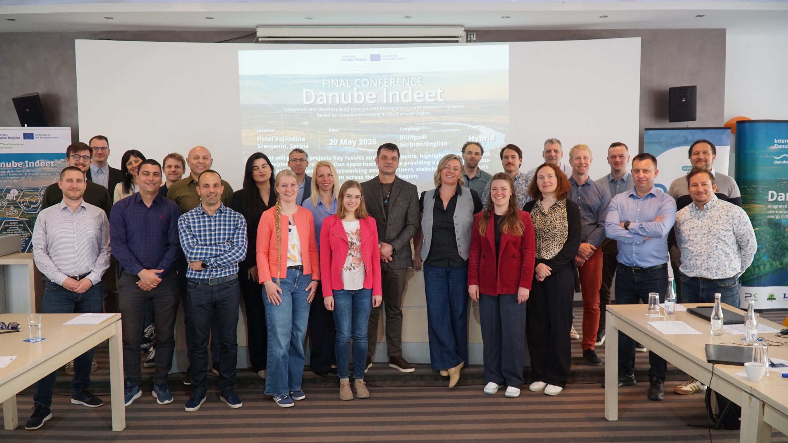 Read more about the article Zrenjanin domaćin završne konferencije projekta „Danube Indeet“: fokus na zelenu energiju i vodonik